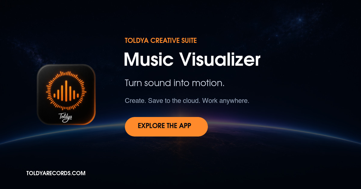 Toldya Music Visualizer